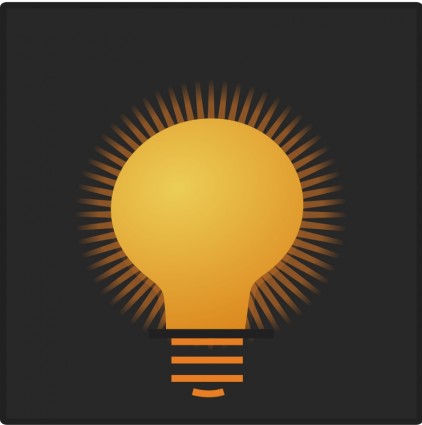 電球アイコン ベクター クリップ アート - 無料ベクター