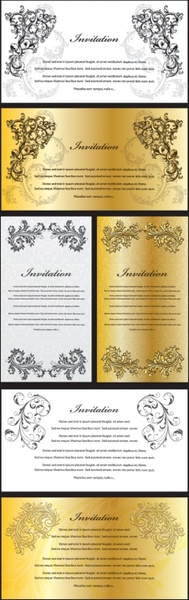 ヨーロッパの豪華な証明書テンプレート パターン ベクター無料ベクター 9.36 MB