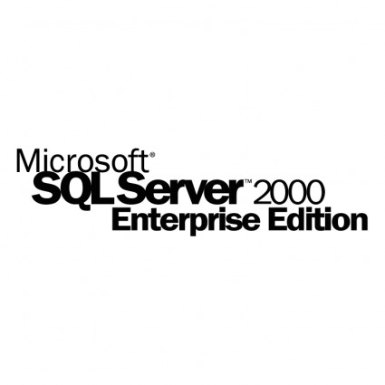 マイクロソフト sql サーバー 2000年無料ベクター 37.22 KB