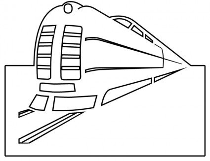 ベクター クリップ アート - 無料ベクターを列車します。