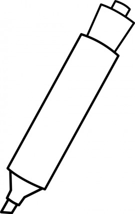 Marqueur/マーカー ベクター クリップ アート - 無料ベクター