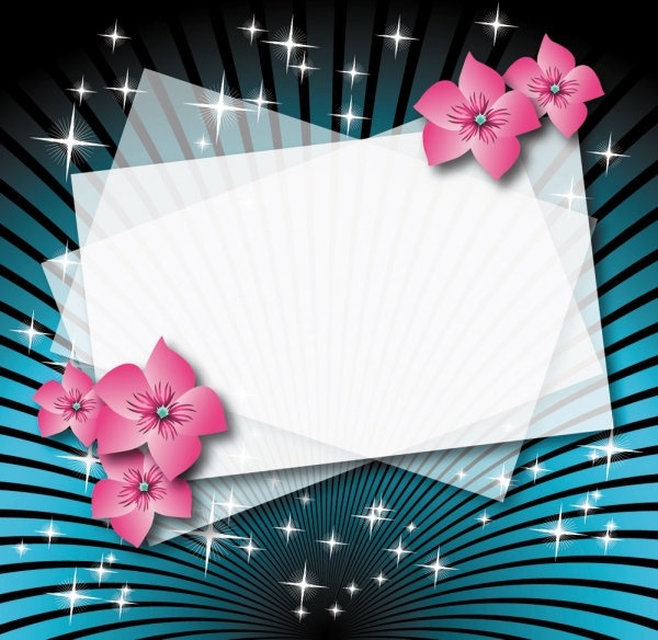 美しい花ボックス空段ボール 01 ベクター無料ベクター 4.76 MB