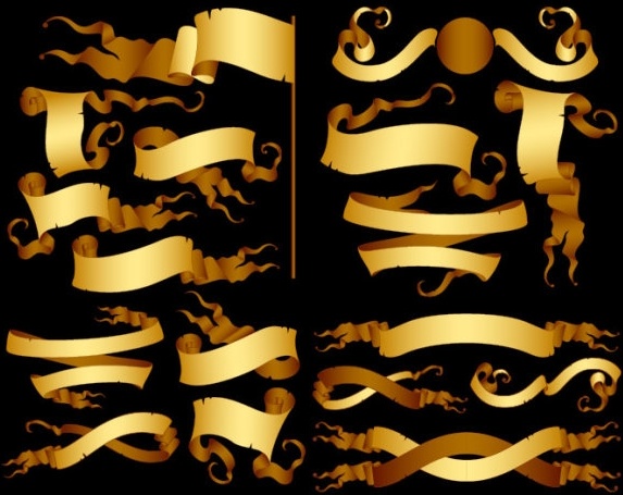 クラフト リボン ベクター無料ベクター 624.92 KB