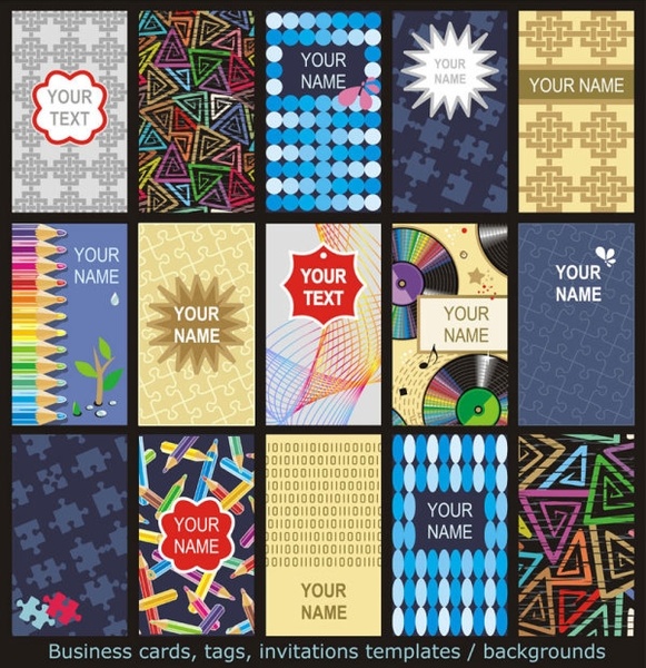 豪華なカード デザインのベクター無料ベクター 1.45 MB