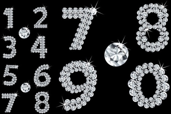 ダイヤモンド デジタル ベクター無料ベクター 6.10 MB