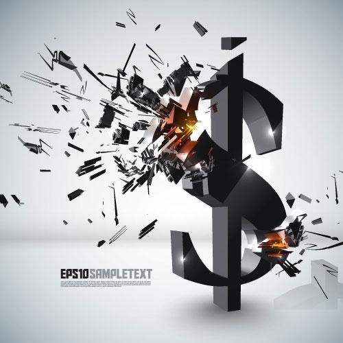 爆発的な三次元グラフィックス 02 ベクター無料ベクター 847.86 KB