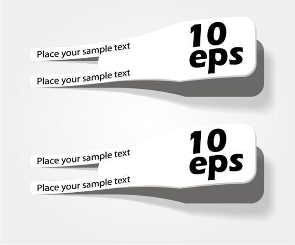 美しいステッカー 03 ベクター無料ベクター 459.10 KB