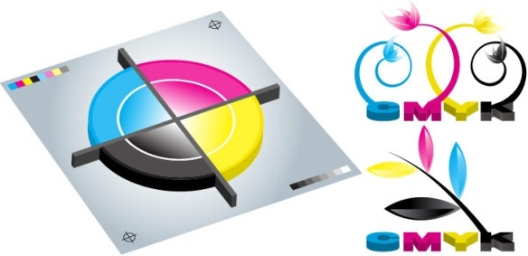 Cmyk テーマ ベクター無料ベクター 691.16 KB