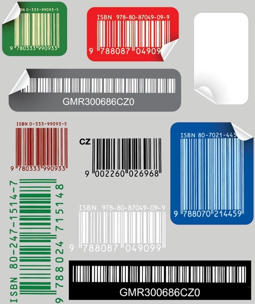 バーコード ステッカー ベクター無料ベクター 2 22 Mb 無料素材イラスト ベクターのフリーデザイナー