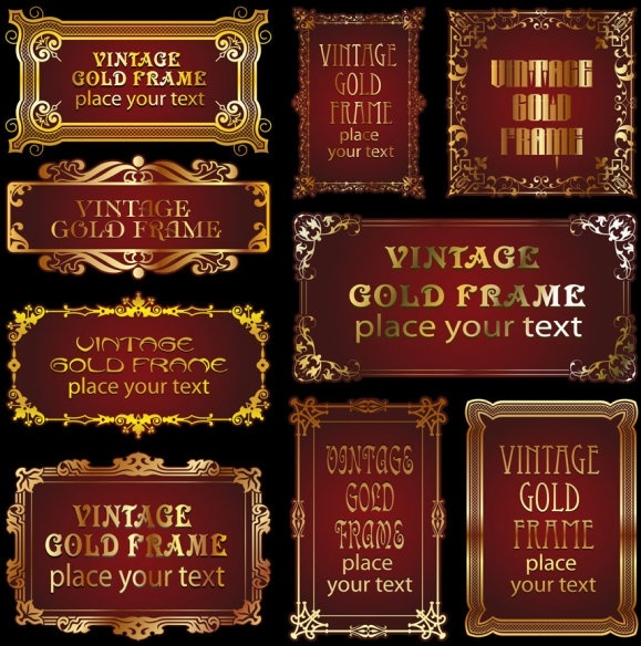 ヨーロッパの豪華なラベル ベクター無料ベクター 6.22 MB