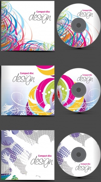 高級 cd セット ベクター無料ベクター 5.24 MB