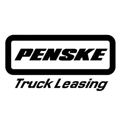 Penske のトラックのリース無料 27.86 KB をベクターします。