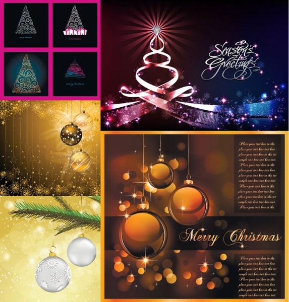 クリスマス絶妙なベクター無料ベクター 10.47 MB