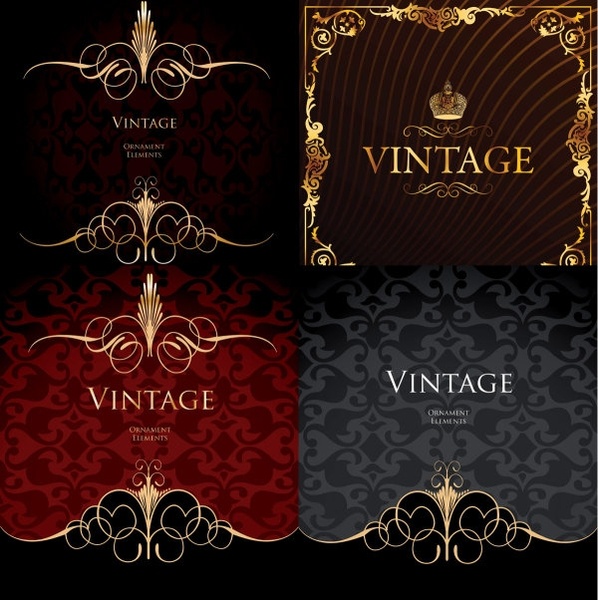 ヨーロッパの豪華な背景パターン ベクター無料ベクター 5.14 MB