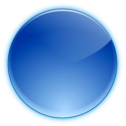 青い丸ボタン Vista のアイコン - 無料のアイコン
