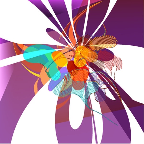 美しいパターンの色・ パターン 02 ベクター無料ベクター 1.01 MB