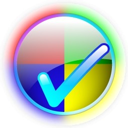 4 色円形目盛り Vista のアイコン 無料のアイコン 無料素材イラスト ベクターのフリーデザイナー