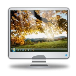 液晶モニター Vista のアイコン - 無料のアイコン