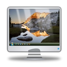 液晶モニター Vista のアイコン - 無料のアイコン