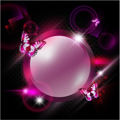 ダイナミックなバタフライ パターン 03 ベクター無料ベクター 3.20 MB