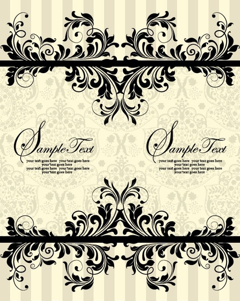 欧州パターン 04 ベクター無料ベクター 3.89 MB