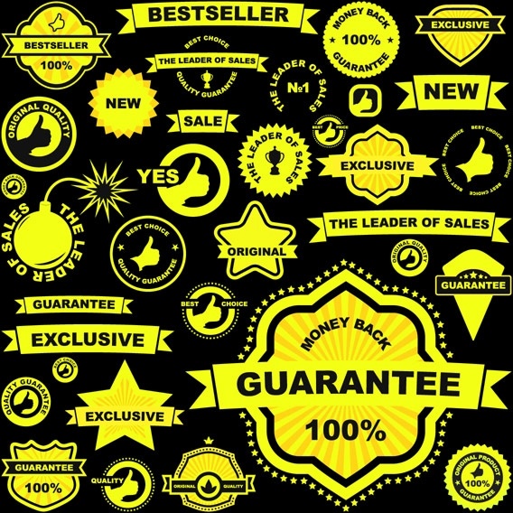 様々 なベクター 2 装飾的な形状自由ベクター 1.27 MB