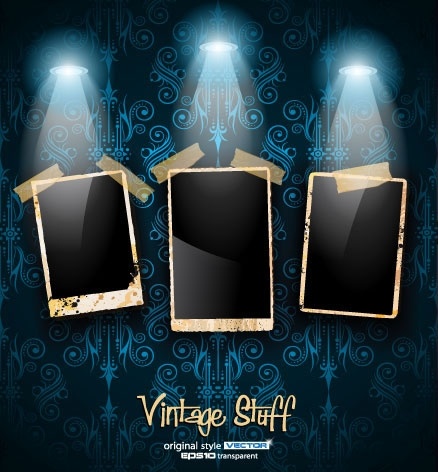 フォト フレーム ショーのフレーム 02 ベクター無料ベクター 1.74 MB