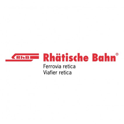 レーティッシュ鉄道無料ベクター 31.00 KB