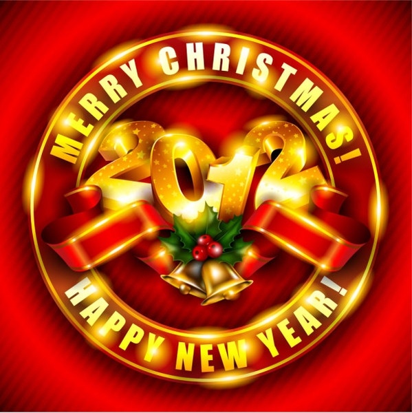 輝かしい新年背景 03 ベクター無料ベクター 8.23 MB