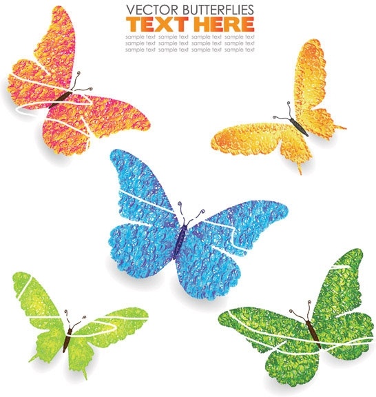 蝶ベクター無料ベクター 1.76 MB