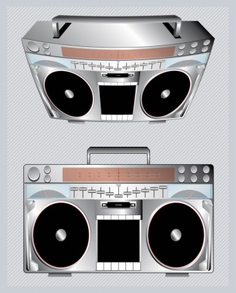 その他 Ghettoblaster ベクター - 無料ベクター