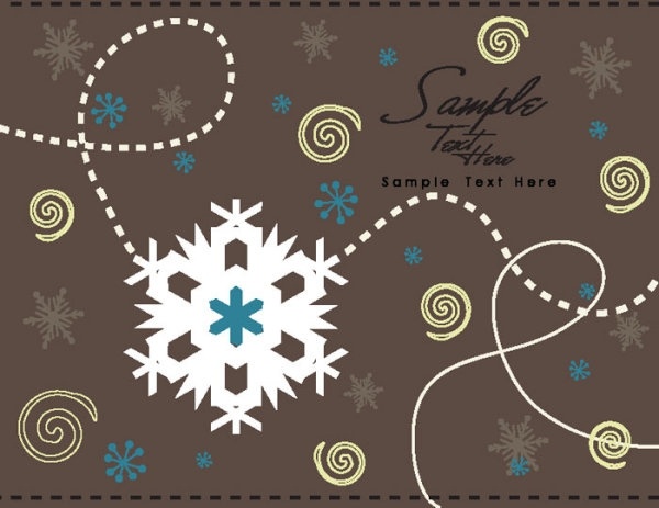 漫画のクリスマス背景 04 ベクター無料ベクター 353.45 KB