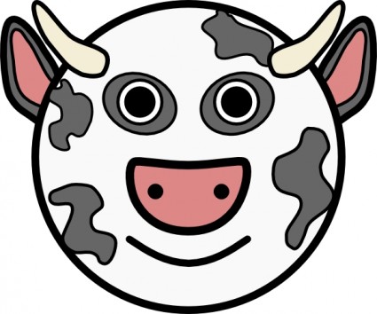 牛の Vache クリップアート ベクター クリップ アート - 無料ベクター
