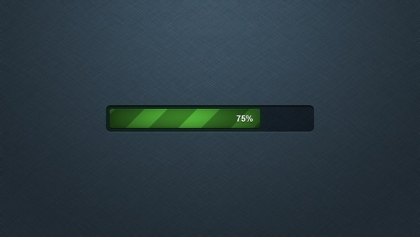 詳細な進行状況バー PSD 無料 psd 3.01 MB