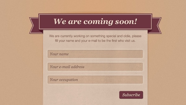 ビンテージ ニュースレター フォーム無料 psd ファイル 1.39 MB