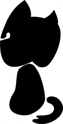 落書きの猫のクリップ アート ベクター クリップ アート - 無料ベクター