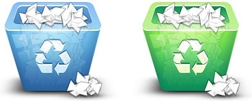 3 D ごみ箱アイコン PSD 無料 psd ファイル 505.85 KB