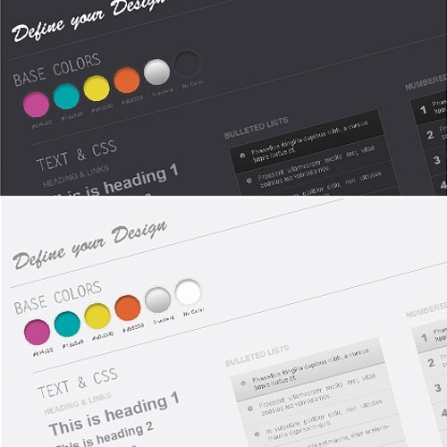 Web デザイン ワイヤ フレーム キット PSD 無料 psd 733.01 KB