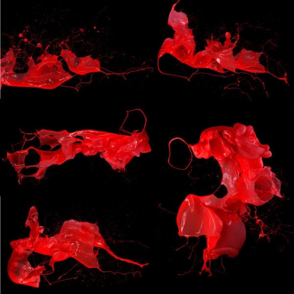 赤い液体高精細溶融画像フリーのストックのスプラッシュ写真 15.76 MB