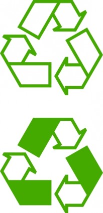 リサイクル アイコン クリップ アート ベクター クリップ アート - 無料ベクター