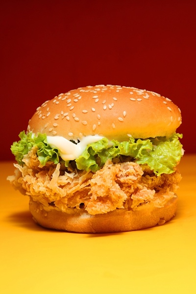 ハンバーガー、揚げ chickendefinition 画像無料ストック写真 16.42 MB