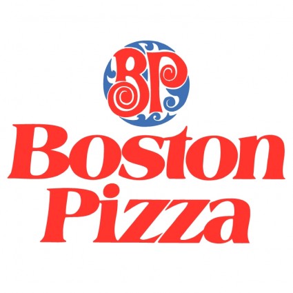 ボストンのピザのベクターのロゴ 無料ベクター 無料素材イラスト ベクターのフリーデザイナー