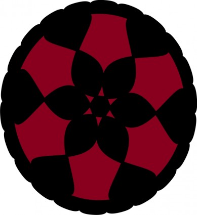 花ボタン無料ベクター 44.96 KB