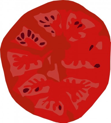 トマト スライス無料ベクター 99.25 KB