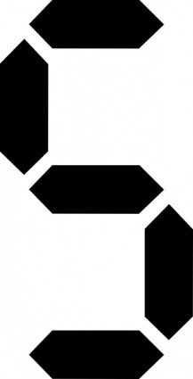 7 セグメント クリップ アート ベクター クリップ アート - 無料ベクター