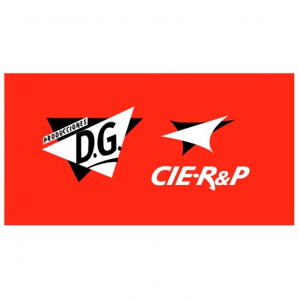 Cie および石および破裂音 producciones ベクターロゴ - 無料ベクター