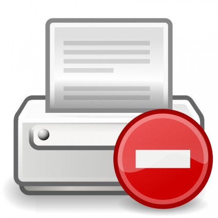 タンゴ プリンター エラー無料ベクター 63.56 KB