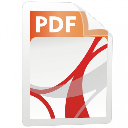 PDF アイコン無料ベクター 68.83 KB