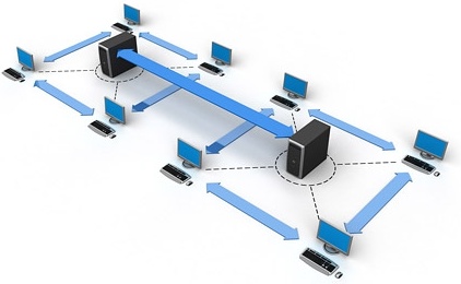 3 d コンピューター ネットワーク接続図 3 フリーのストック写真 2.62 MB