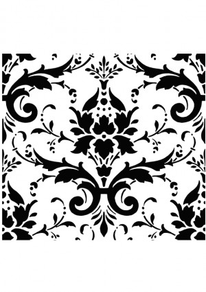 ダマスク織無料ベクター 261.57 KB